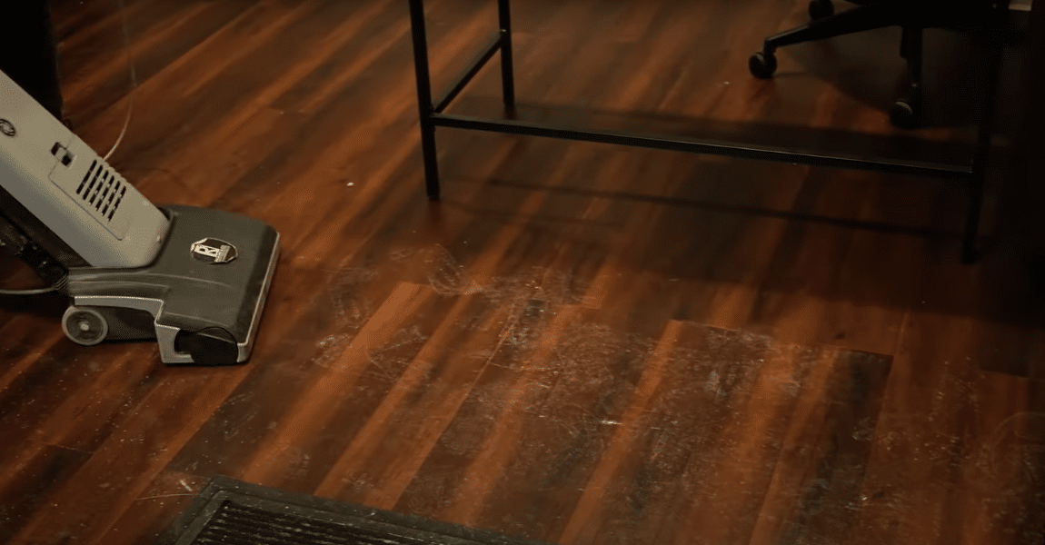 Cleaning salt spill from hardwood floors