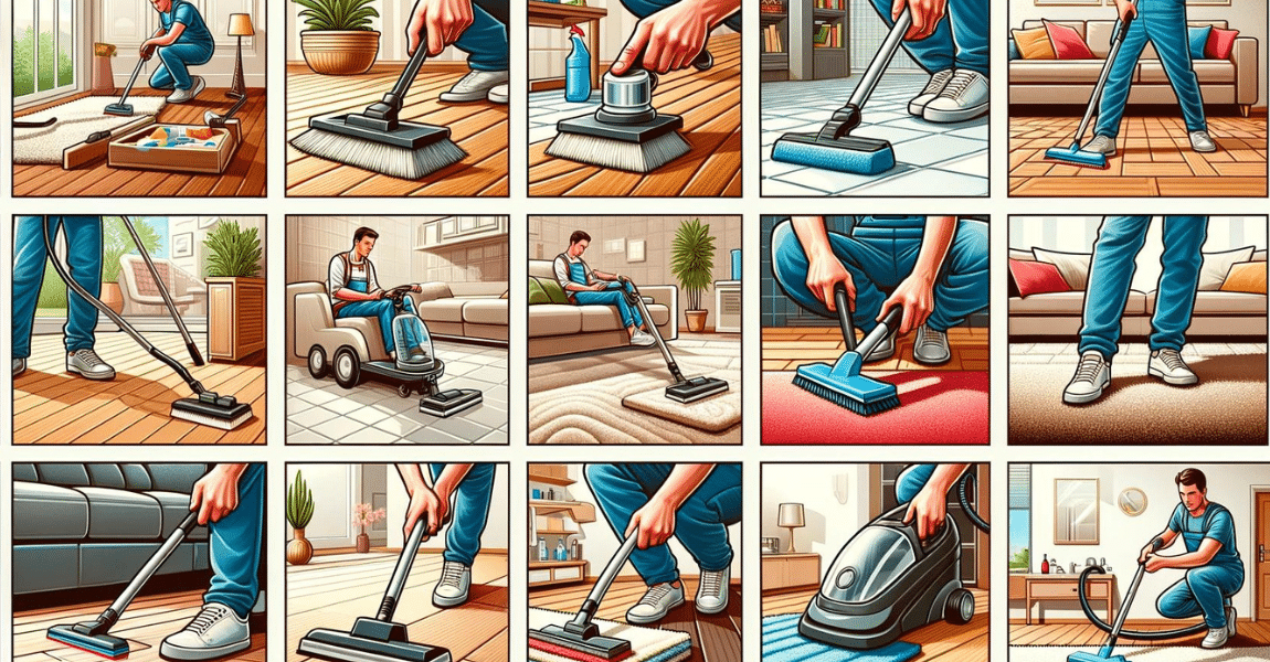 Visual guide to flooring maintenance