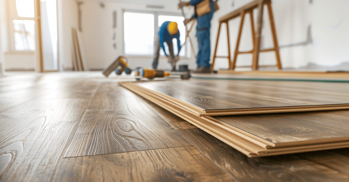 Installing 1000 Square Feet of Laminate Flooring
